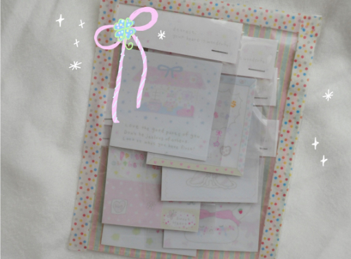 Pure shower set ステッカーセット